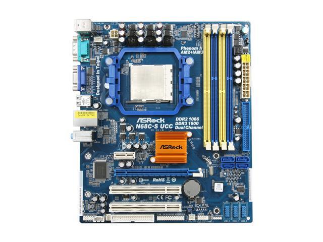 Motherboard ASROCK N68-S UCC (AMD-D2) PC Bank