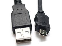 USB Cable Android Type A to Micro B used Branded - PC BANK