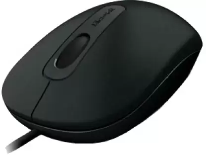 USB Mouse Black Microsoft Branded - PC BANK