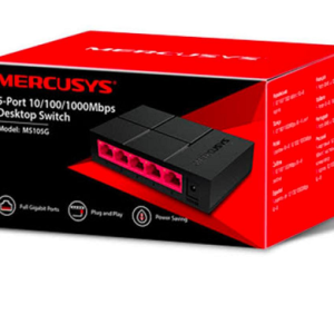 MS105G | 5-Port 10/100/1000 Mbps Desktop Switch