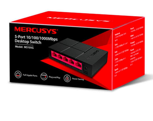 MS105G | 5-Port 10/100/1000 Mbps Desktop Switch