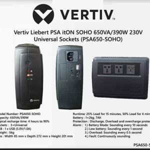 Vertiv Liebert PSA itON - SOHO 650VA UPS