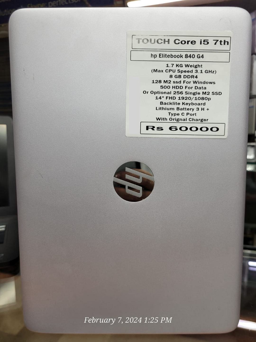 good qualtiy hp elitebook 840 G4 ci5 7th generation laptop price in paksitan