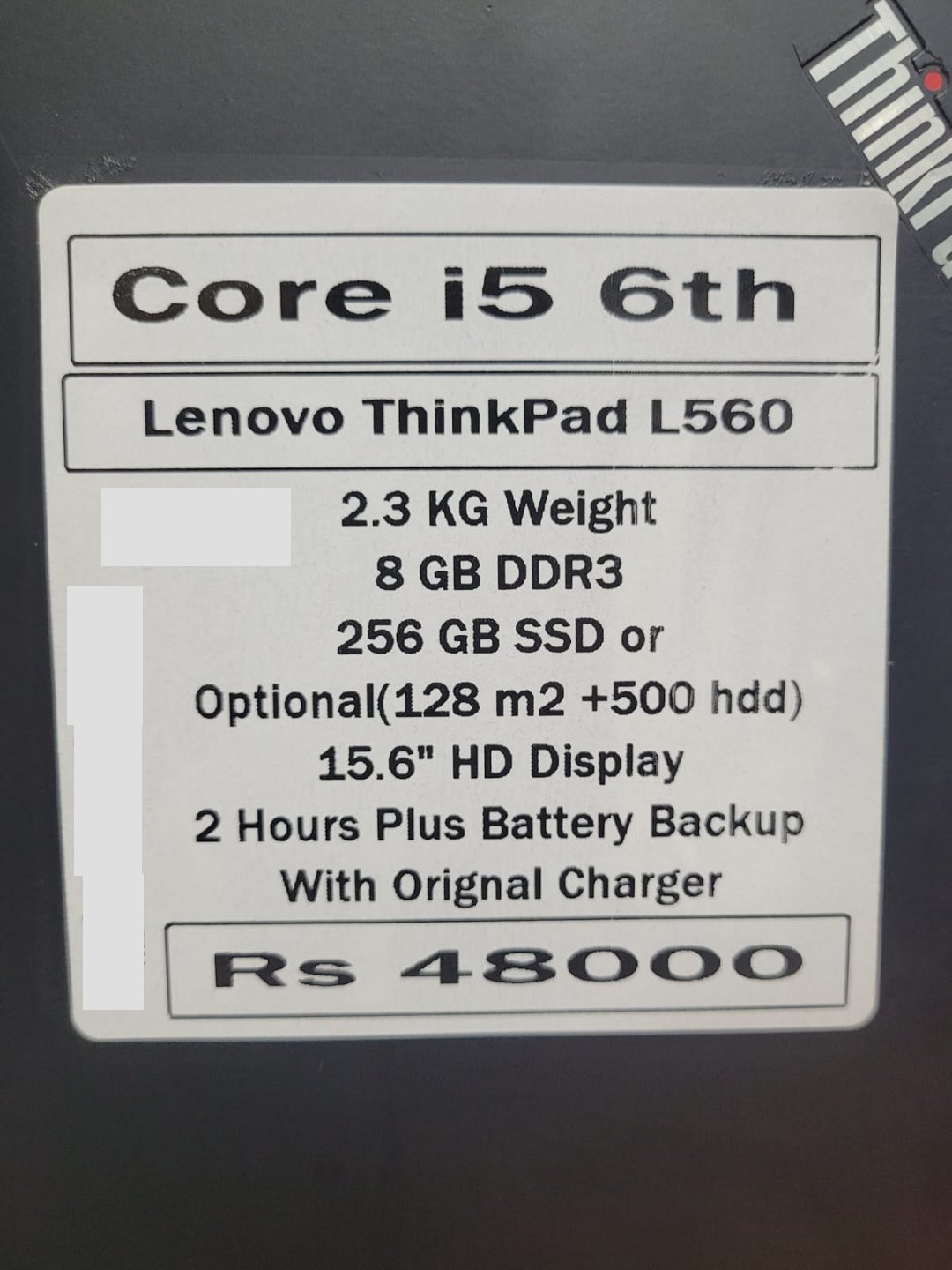 Lenovo L560 Price in pakistan
